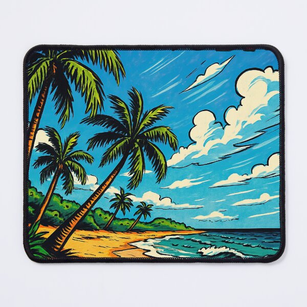 Item preview, Aruba landscape | Comics stylCartoone - designed and sold by ComicsFactory.