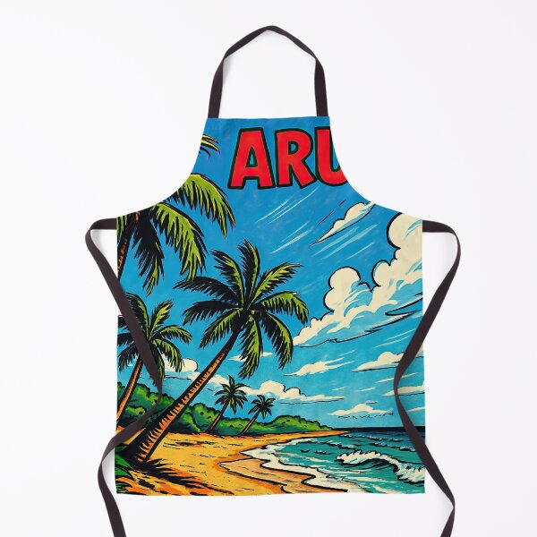 Item preview, Aruba landscape | Comics stylCartoone - designed and sold by ComicsFactory.