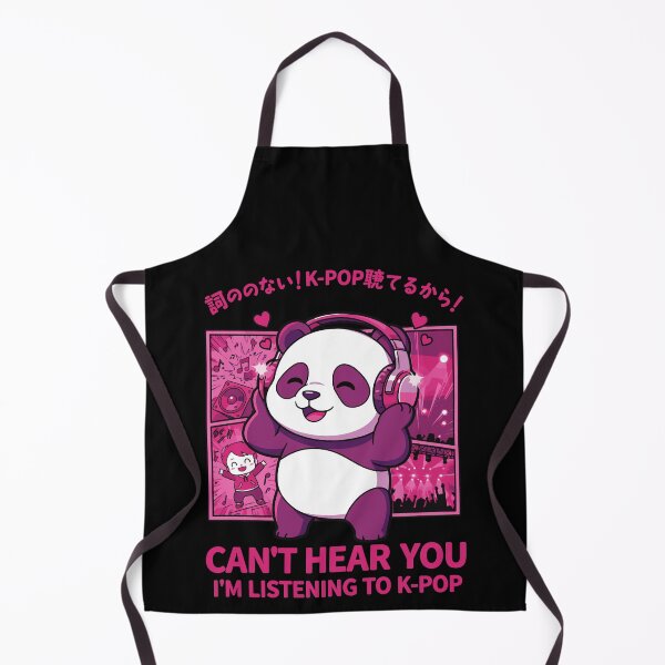 Item preview, Cant Hear You Im Listening To KPop Cute Panda KPop designed and sold by LuminOrb.