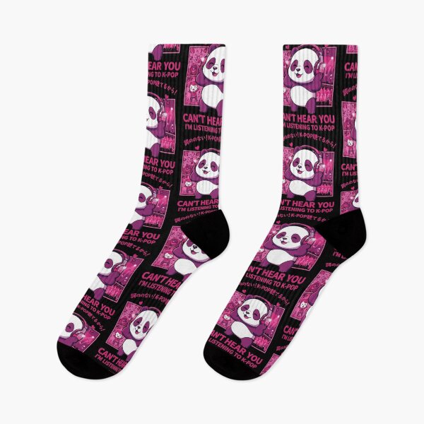 Item preview, Cant Hear You Im Listening To KPop Cute Panda KPop designed and sold by LuminOrb.