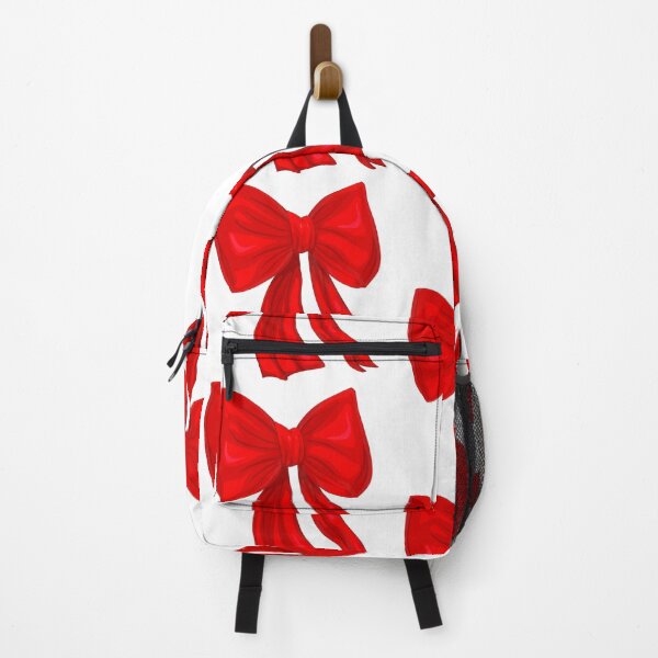 Item preview, Large Red Silk Bow: Cute Coquette Aesthetic Ribbon Illustration designed and sold by LYAN-STORE.
