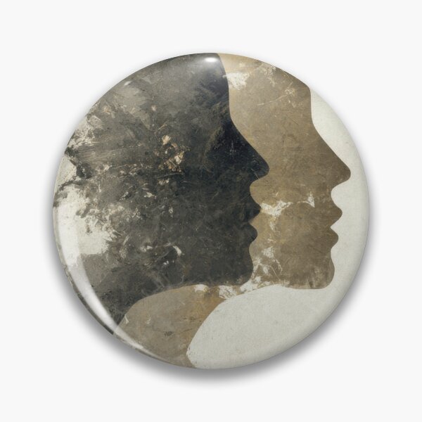 Item preview, Two faces merging in artistic form designed and sold by anytka.