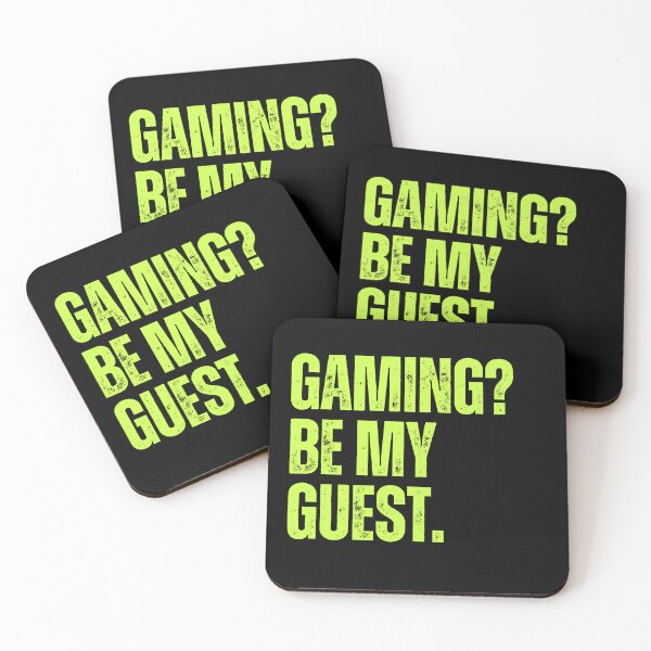 Item preview, Gaming? Be My Guest – Funny Gamer Quote T-Shirt designed and sold by Gamer001.