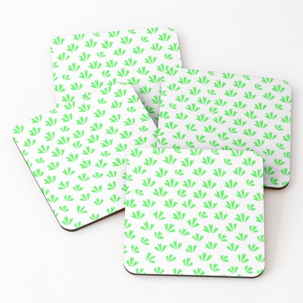 Item preview, Green Leaf Burst – Nature-Inspired Seamless Pattern designed and sold by MayaMaliStudio.