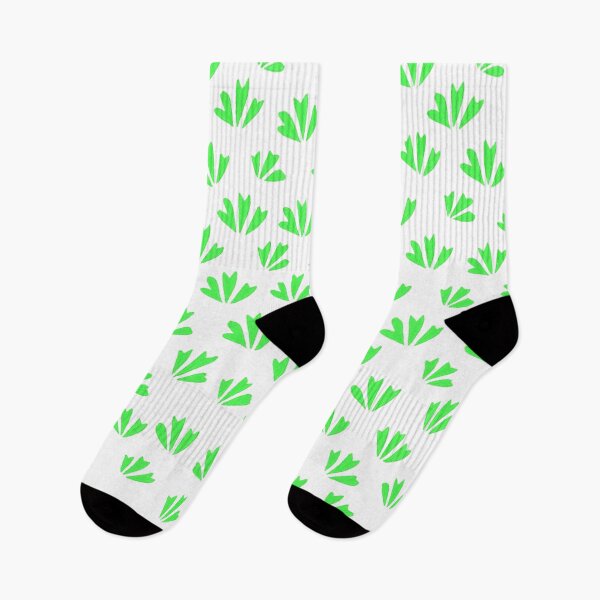 Item preview, Green Leaf Burst – Nature-Inspired Seamless Pattern designed and sold by MayaMaliStudio.