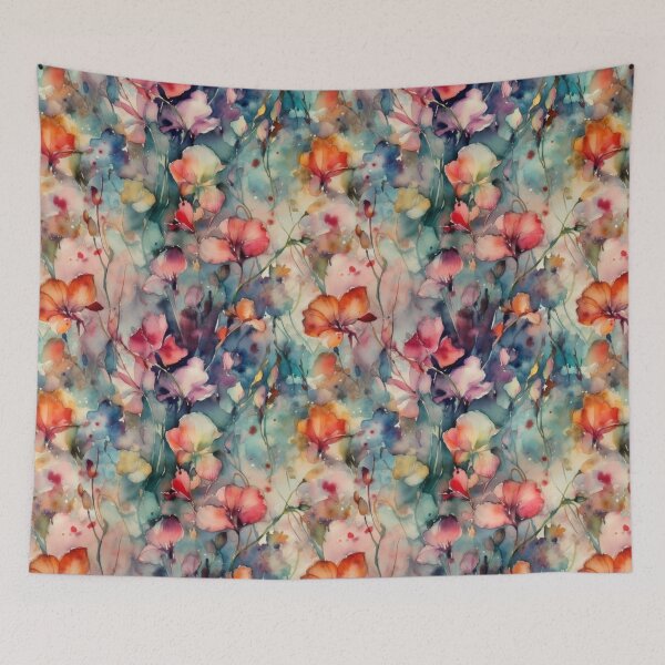 Item preview, Sweat pea abstract watercolor designed and sold by Baart72.