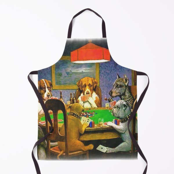 Item preview, Bunch of Bluffing Dogs on a Poker Night designed and sold by LuckyKermit.