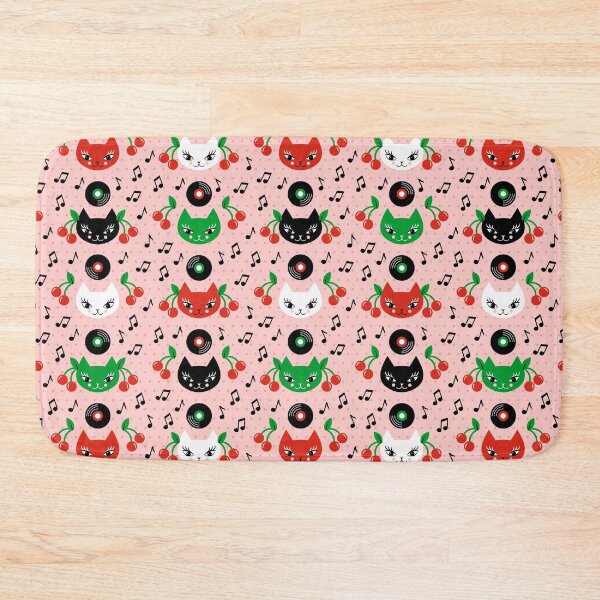 Item preview, Rockabilly Cats designed and sold by Pinkdeer Designs.