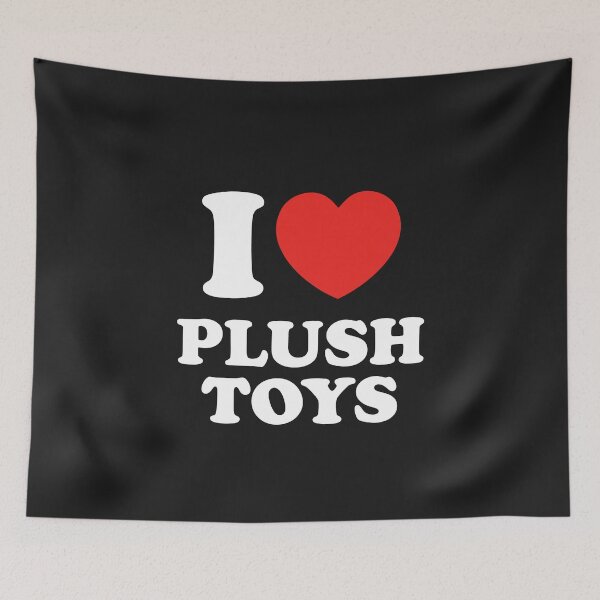 Item preview, I Love Plush Toys designed and sold by shitpostee.