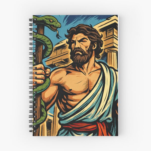 Item preview, Asclepius, Greek mythology | Comics stylCartoone -  designed and sold by ComicsFactory.