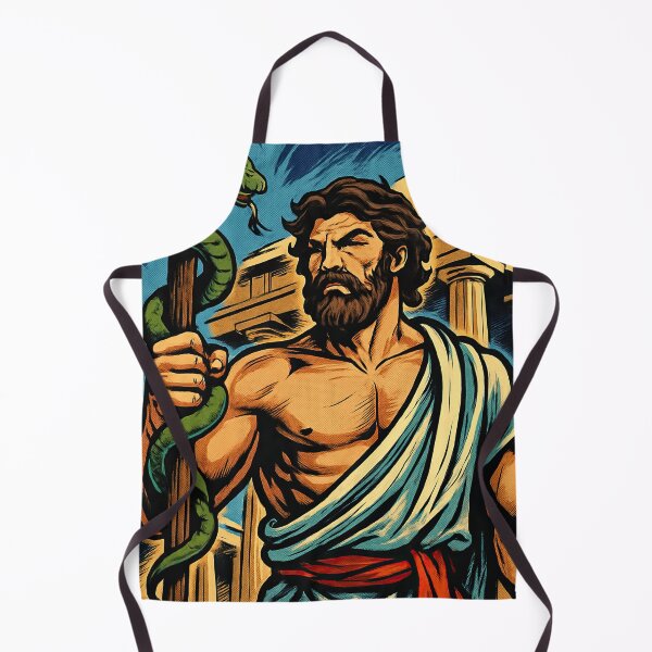 Item preview, Asclepius, Greek mythology | Comics stylCartoone - designed and sold by ComicsFactory.