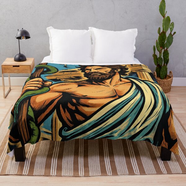 Item preview, Asclepius, Greek mythology | Comics stylCartoone - designed and sold by ComicsFactory.