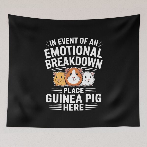 Item preview, Emotional Breakdown Place Guinea Pig Cavy Pet Women Men Kids designed and sold by joyouartArt.