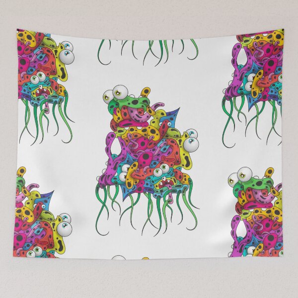 Item preview, Creature #38 - Marine amoeba community designed and sold by liquid-print.