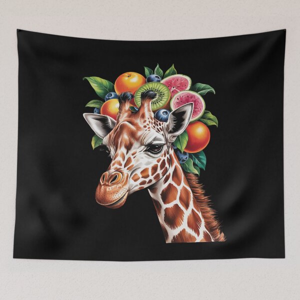 Item preview, Floral Giraffe Lover designed and sold by angolinnArt.