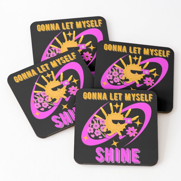 Item preview, Gonna Let Myself Shine Self-Love Statement designed and sold by CamilasPrints.