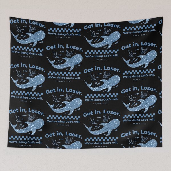 Item preview, Get in Loser We're Doing God's Will Christian Bible Verse designed and sold by pansak.