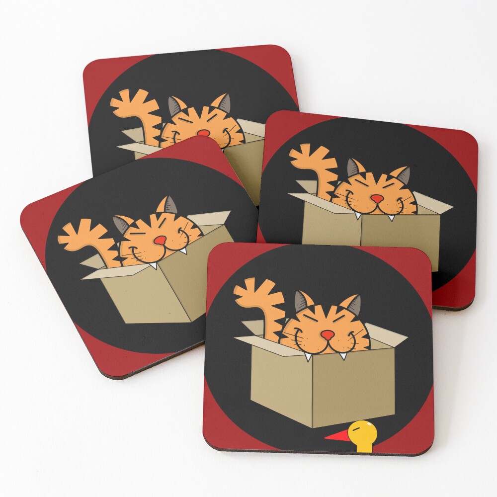 Item preview, Coasters (Set of 4) designed and sold by RoroTheFish.