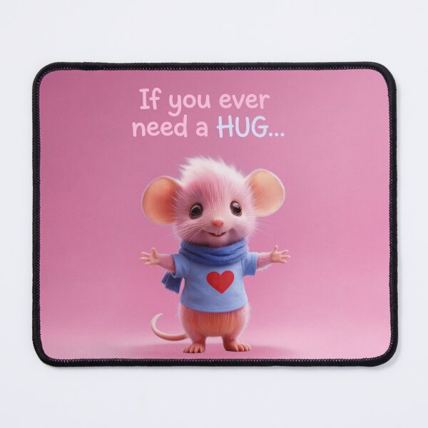 Item preview, Pink Mousy Hug MUG designed and sold by PuppyBerry.