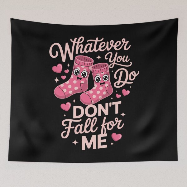 Item preview, Valentine Whatever You Do Don_t Fall for Me RN PCT CNA Nurse designed and sold by cosmicncozyS.