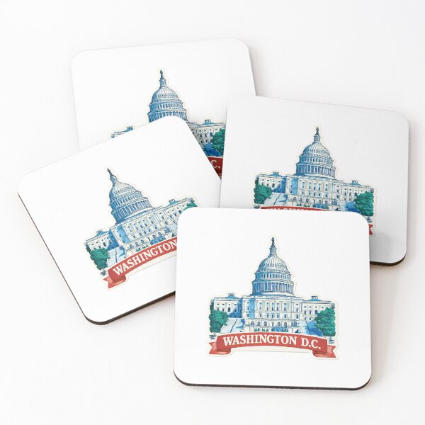 Item preview,  Washington DC Capitol Building Government Architecture Travel Sticker USA designed and sold by Blurbean.