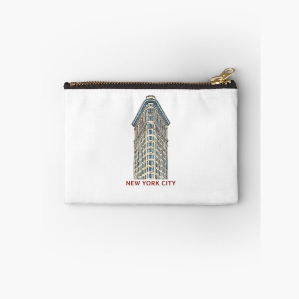 Item preview, New York City Flatiron Building Triangular Architecture NYC Travel Sticker designed and sold by Blurbean.