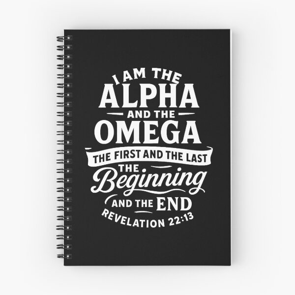 Item preview, Revelation 22:13 I am the Alpha and the Omega designed and sold by plushism.