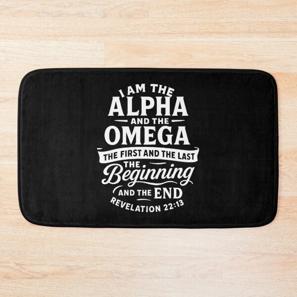 Item preview, Revelation 22:13 I am the Alpha and the Omega designed and sold by plushism.