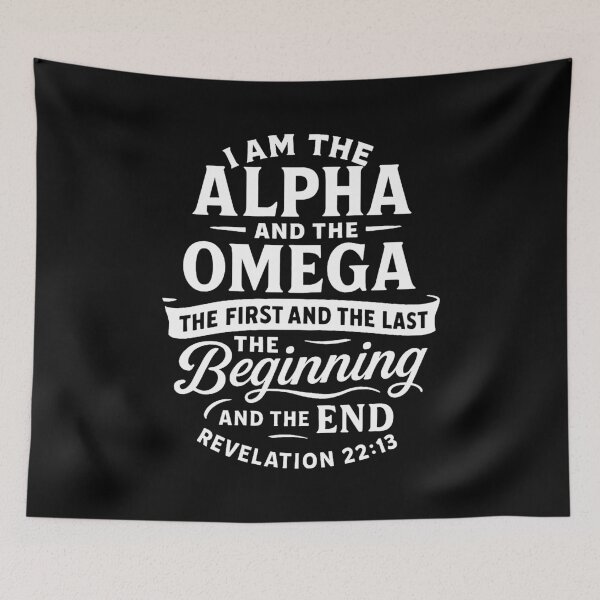 Item preview, Revelation 22:13 I am the Alpha and the Omega designed and sold by plushism.