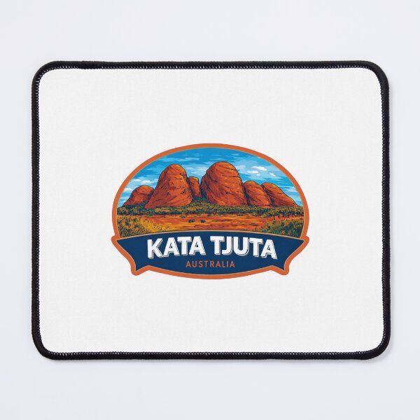 Item preview, Kata Tjuta The Olgas Red Rock Desert Australia Outback Travel Sticker designed and sold by Blurbean.