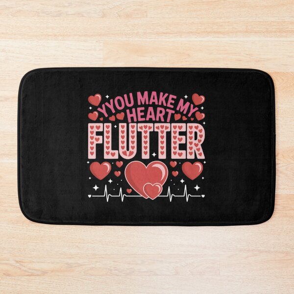 Item preview, Valentine Nurse You Make My Heart Flutter Cardiology designed and sold by cosmicncozyS.