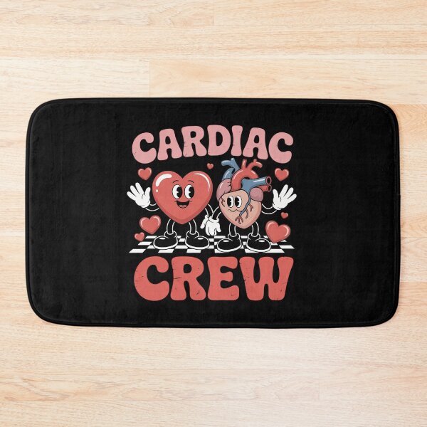 Item preview, Valentine Nurse Cardiac Crew Heart Funny designed and sold by cosmicncozyS.
