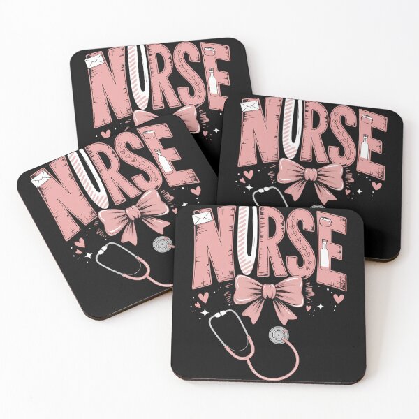 Item preview, Valentine Nurse Bow Stethoscope designed and sold by cosmicncozyS.