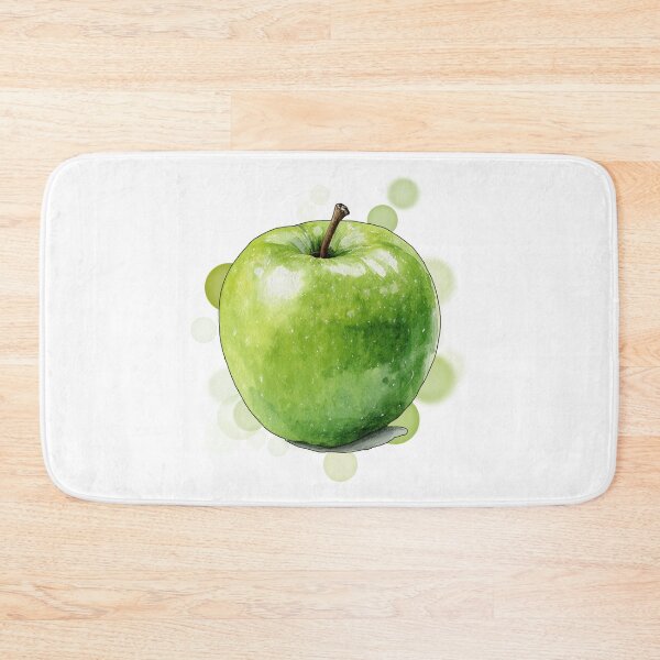 Artikelvorschau, Grüner Apfel – Süße Illustration entworfen und verkauft von iamKRUK.
