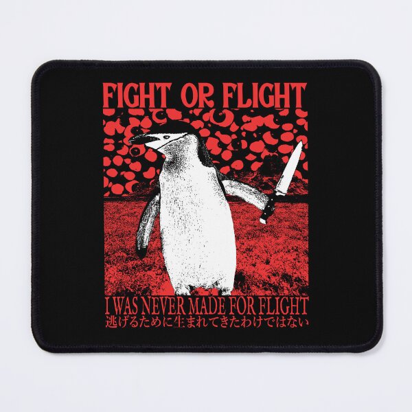 Item preview, Fight or Flight Penguin designed and sold by VintageMedatsu.