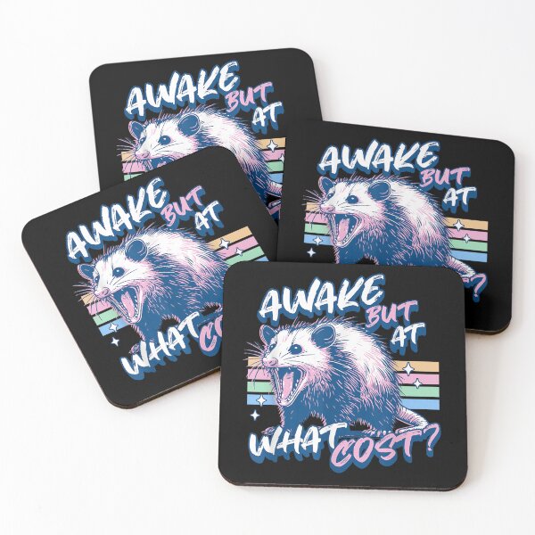Item preview, Awake but at What Cost - Always Tired Funny Opossum Lover  , Opossum Gift For Mom Dad Kids designed and sold by Opossum GIFT ★★★★★.