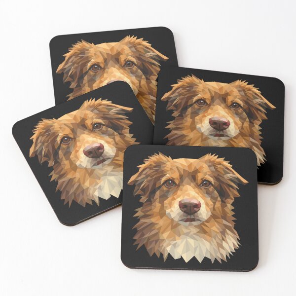 Item preview, Low Polygon Dog – Geometric Dog Art Design designed and sold by OverNickles194.