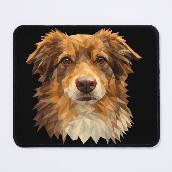 Item preview, Low Polygon Dog – Geometric Dog Art Design designed and sold by OverNickles194.