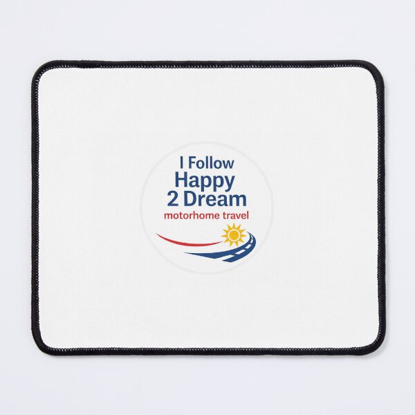 Item preview, I Follow Happy2Dream – Motorhome Travel Sticker designed and sold by Happy2dream.