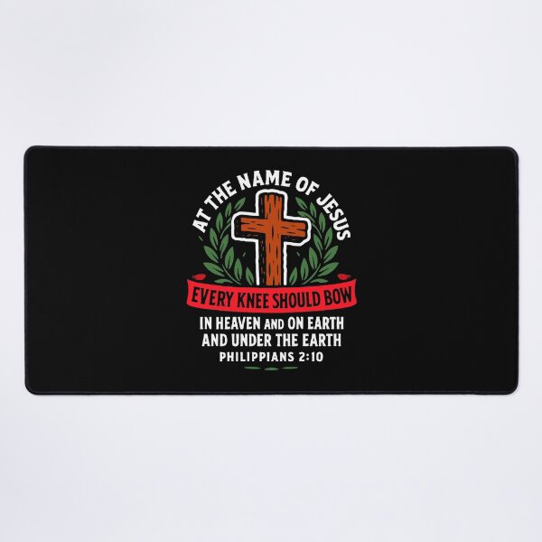 Item preview, Philippians 2:10 At The Name Of Jesus Every Knee Should Bow designed and sold by plushism.