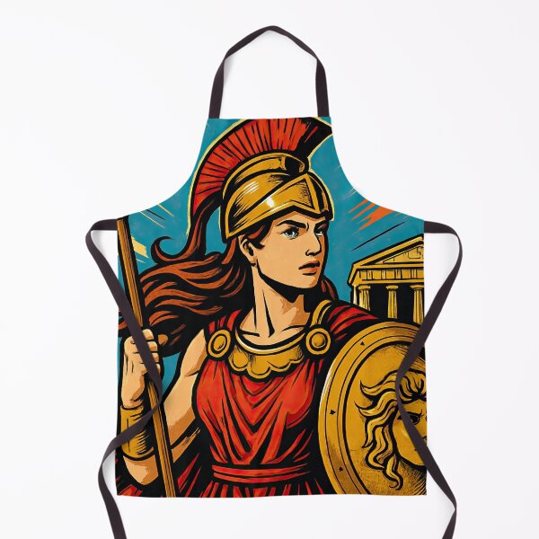 Item preview, Athena, Greek goddess of wisdom | Comics stylCartoone - designed and sold by ComicsFactory.
