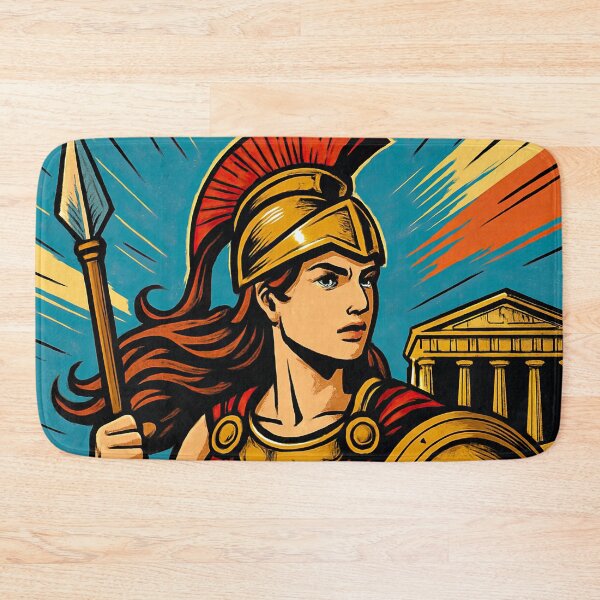 Item preview, Athena, Greek goddess of wisdom | Comics stylCartoone -  designed and sold by ComicsFactory.