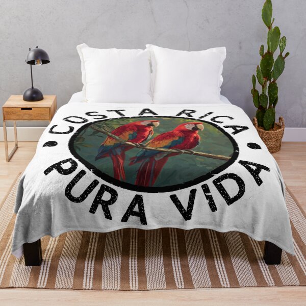 Item preview, Costa Rica - Pura Vida (with Black Lettering) designed and sold by VelvetRoom.