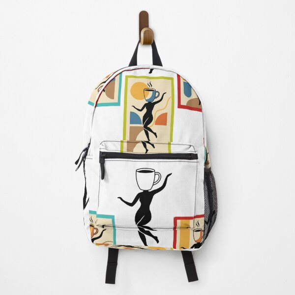 Item preview, Dancing Coffee Muse – Abstract Morning Joy designed and sold by STILL THINKING STUDIO.