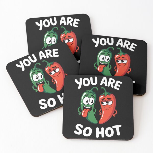 Item preview, You Are So Hot Funny Chili Pepper Love Pun Jalapeno designed and sold by wrestletoys.