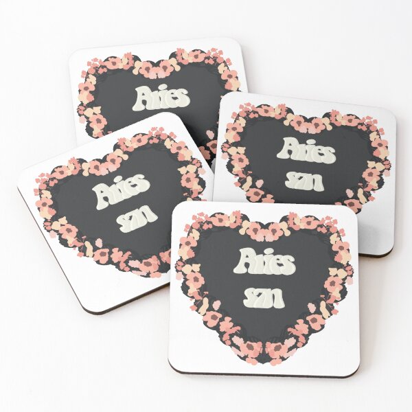 Item preview, Aries Season Star Sign Love Heart Birthday Cake designed and sold by FreeOrca.