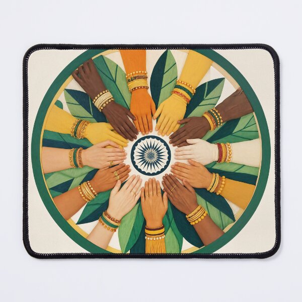Item preview, United in Diversity - Happy Republic Day 2026 designed and sold by ShaDeS-AI-Art.