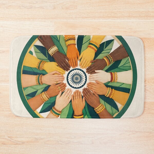 Item preview, United in Diversity - Happy Republic Day 2026 designed and sold by ShaDeS-AI-Art.