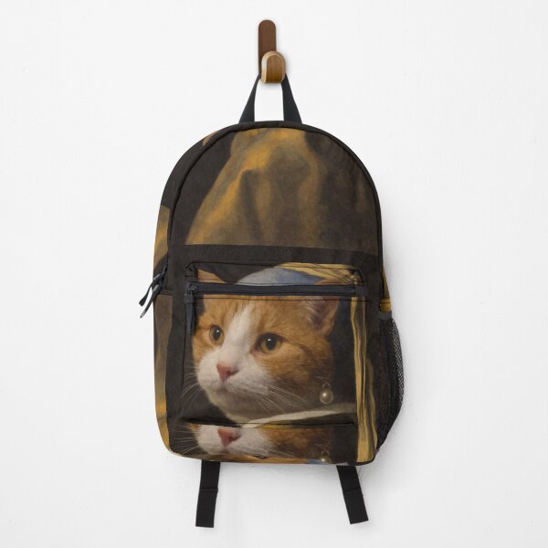 Item preview, Cat with a pearl earring by Johannes Vermeer, designed and sold by bluefrog.
