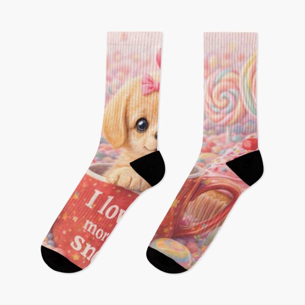Item preview, Labrador Puppy Loves Snacks designed and sold by GivingJoy.